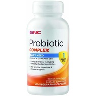 GNC Probiotic Complex Daily Need Supplement, Memberikan Sokongan Pencernaan dan Imun, 1 Bilion CFUs,