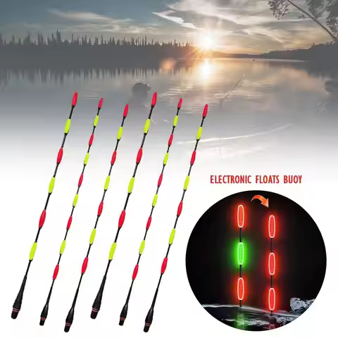 Super Bright Night Fishing LED Smart Float Top Luminous Ultra Sensitive Electronic Floats Buoy Outdo