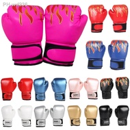 3-12 Yrs Kids Boxing Gloves PU Leather MMA Fighting Punching Bag Kickboxing Gloves Karate Muay Thai Training Workout Gloves Kids