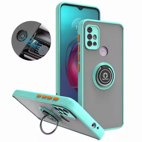 Funda For Motorola G10 G20 G30 Case Shockproof Armor Magnetic Holder Ring Case For Moto G31 G41 G51 