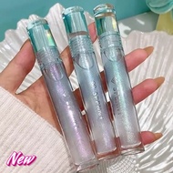 Spenny/Spenny Diamond Glitter Lip Gloss New Style Moisturizing Mirror Fine Glitter Lip Gloss Water G