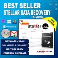 Stellar Data Recovery Pro 2022 Full Version Lisensi Lifetime Recovery Hardisk Software Utilitas Reco