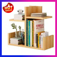 Sturdy Wooden Table Top Book Rack Book Shelf - norsaherahana