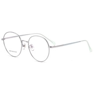FIRADA Fashion Eyewear Business Vintage Round Titanium Glasses Myopia Optical Prescription Eyeglasse