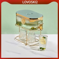 [LovoskiacMY] 5L Cold Water Beverage Dispenser Elegant Light Luxury Water Jug Beverage Dispenser Fru