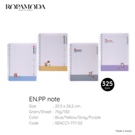 Ropamoda Notebook EN. PP note/Made in Korea. (SSNCC1-777-02)