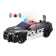 Police Car Motorbike Model With Sound And Light Police Car Toys For Kids Birthday Christmas