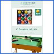 ✟ ♀ New 36x20 Inches Mini Billiard Table For Kids Wooden Tabletop Pool Table Set Billiards Table Se
