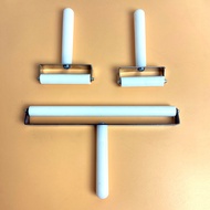 6cm 7cm 19cm Silicone Screen Pasting Roller Wheel LCD OCA Polarizing Tool for Mobile Phone PC Screen