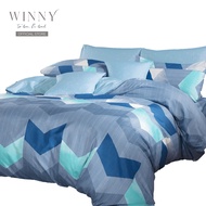 WINNY 5 In 1 Passionate MicroXT Sateen Comforter Set - Super Single/Queen/King 650TC