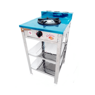 Global House LUCKY FRAME เตาตั้งพื้น AT-502 สีฟ้า รับประกันของเเท้