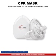 [𝐌𝐃𝐀 𝐀𝐏𝐏𝐑𝐎𝐕𝐄𝐃] Lifesupport CPR Mask | Emergency First Aid Pocket Mask | Topeng CPR pakai buang