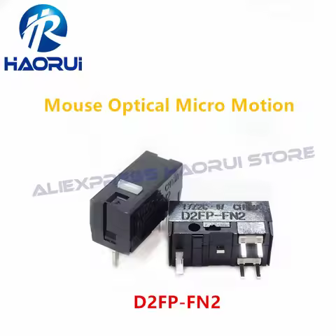 2Pcs Original D2FP mouse optical micro motion D2FP-FN2 Suitable for ASUS ROG battle blade 3rd genera