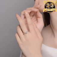 【2.22萬人評價品牌正品】【可開發票】DR經典六爪微鑲戒指女一克拉莫桑石鑽戒求婚結婚原創設計情侶對戒