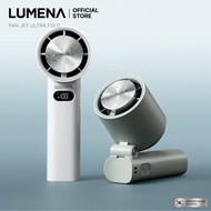 [LUMENA] Fan Jet Ultra Fold Foldable Handheld Fan | 180° Foldable Head & 4,800mAh LG battery Cell | 