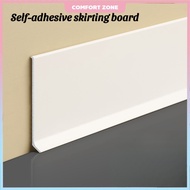 Nail-free aluminum alloy skirting board, metal stainless steel skirting board, self-adhesive no-dril