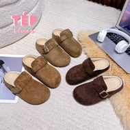 Suede Shoes for Women with Soft Fur Lining, QC Products, Full Box