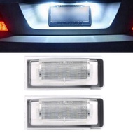 A Pair Of LED License Plate Lights Tail 6,000k White Light Suitable For 99-06 MK1