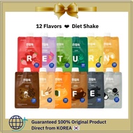 [RETURN LIFE]⚡Whey Protein Powder, Diet Shake, 12 flavors, Diet Meal, Slimming, HANJANG SSOK, Fitnes