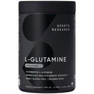 Sports Research L-Glutamine - Workout Recovery, Immune Health & Gut Health Support - 5 G Per Serving