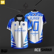 NEW Design Jersey Custom Name Bola Futsal Football Jersey Cheap jerseys Baju Lelaki Malaysia Team Ts