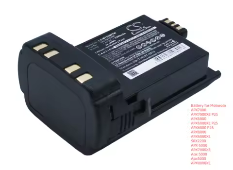 4600mAh Li-ion Two-Way Radio Battery NTN7034 for Motorola APX 5000,6000,6000XE,6000P25,6000XEP25,700