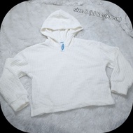 Old navy crop hoodie knit size 8 (ld 88-90cm)