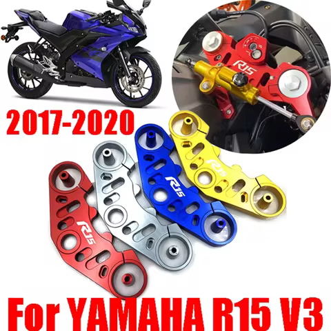 For YAMAHA YZF R15 V3.0 V3 2017 - 2020 2019 Motorcycle Accessories Fork Direction Stabilizer Upper H