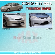 HONDA CITY 2004 TYPE-R STYLE FRONT BUMPER MATERIAL FIBER