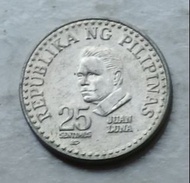 菲律賓1979年0.25披索硬幣一枚（品相實物如圖）