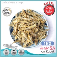 ❡Bilis King Premium Ikan Bilis Mata Biru Gred 5A Siap Kopek (1kg)/ Anchovy