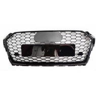 Honeycomb Grill Front Hood Grille Car Front Bumper Grill Center Grille for RS5 Grill for  A5/S5  B9 