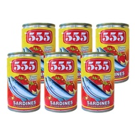 555 SARDINES IN TOMATO SAUCE W/ CHILI 155G