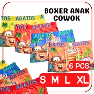 6 PCS Boys' Boxer Briefs Boys' Boxer Briefs PAUD TK SD GRIYO DALEMAN99