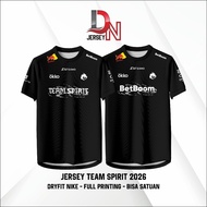 Team Spirit Jersey 2026 Latest Spirit Game Valorant Dota 2 CSGO T-Shirt Free Custom Nickname