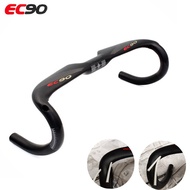 EC90 Full Carbon Bicycle Handlebar Bike Integral Handlebar For Road Bike Drop Bar Bicycle UD Matt Carbon Handle Bar