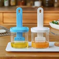 Baking Brush With Oil Pot, Barbecue Brush With Oil Bottle, Cooking & Baking Oil Brush With Oil Conta