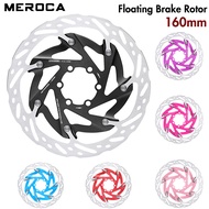 MEROCA XR Bicycle Brake Disc 160MM 6bolts Bike Disc Brake Rotors Heat Dissipation Bicycle Hydraulic 