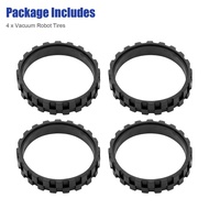 ⭐ Hot selling ⭐ 4X Vacuum Robot Tires for Wheels Series 5/6/7/8/9/I7 S9+ Anti-Slip