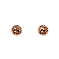 CHOW TAI FOOK 18K 750 Rose Gold Earrings - E126689