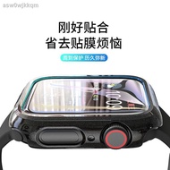 Apple Watch Film♙Apple Watch Glass Film iwatch Case Integrated Protection Frame 40MM Tempered Film