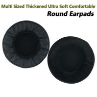 Universal Thickened Ultra Soft Round Earpad Earmuff for Headphone 70MM 75MM 80MM 85MM 90MM 95MM 100M