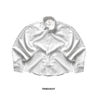 CURVY OXFORD SHIRT TIEMDOKIOT'' Curved Sleeve Oxford SHIRT