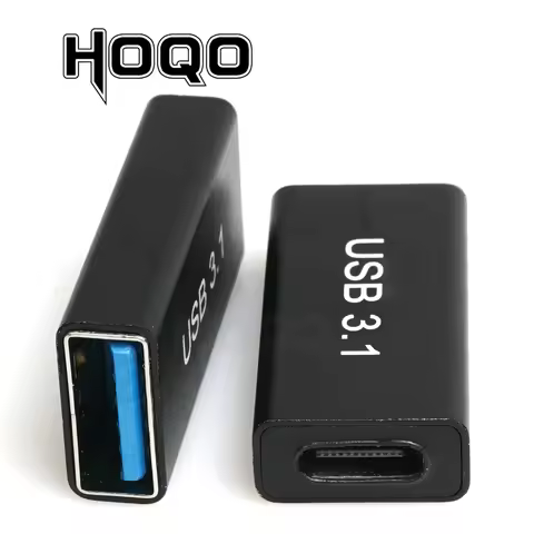 For phone computer pad connect together USB 3.1 Type C to USB A female B Male to Female OTG Type C t