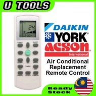 Suitable for DAIKIN YORK ACSON For Daikin York Acson Air Conditioner Use Replacement Remote Control Universal Remote