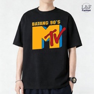 L&F Men's Tshirt Tee|90s MTV Retro|Batang 90's Pinoy|Nostalgic Graphic|Hangout Outfit | Trendy Tee