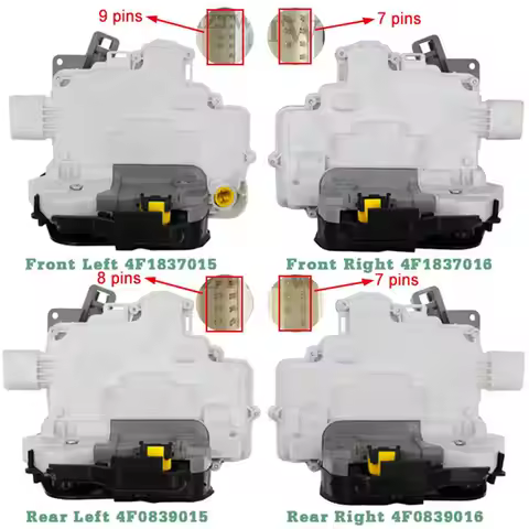 Door Lock Actuator Front Rear Left Right 4F1837015G 4F1837016 4F0839015 4F0839016 For AUDI A3 A6 8P1