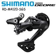 Shimano M4100 M4120 Shifter ใหม่รางโซ่ล้อหลัง10 Speed Groupset SL M4100ขวาคันเกียร์กับหน้าต่าง M4120
