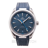 Omega Seamaster Aqua Terra 150M Co-Axial Master Chronometer 41 mm Automatic Blue Dial Steel Men s Wa