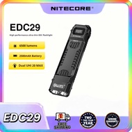 NITECORE EDC29 LED 6500L Ultra Slim High Performance EDC Rechargeable Flashlight (100% Authentic)